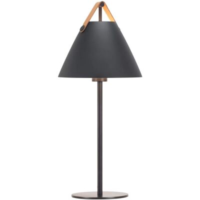 Klasyczna lampka stołowa Strap 46205003 Nordlux do salonu czarna Klasyczna lampka stołowa Strap 46205003 Nordlux do salonu czarna