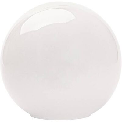 Huta Klosz 4011 kula szklana - śr. 120/55 mm - biały błyszczący Huta Klosz 4011 kula szklana - śr. 120/55 mm - biały błyszczący