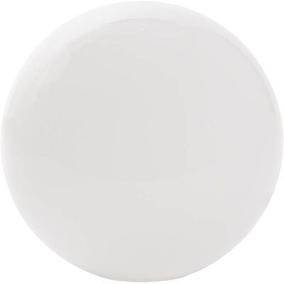 Huta Klosz kula szklana 4005 - śr. 140/40 mm - biały błyszczący Huta Klosz kula szklana 4005 - śr. 140/40 mm - biały błyszczący