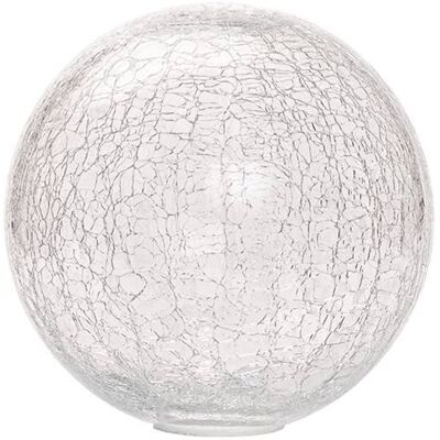 Huta Klosz kula szklana 4009 - śr. 150/40 mm - jasny mrożony Huta Klosz kula szklana 4009 - śr. 150/40 mm - jasny mrożony