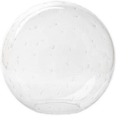 Huta Klosz kula szklana 4033 - śr. 250/100 mm - jasny pladry Huta Klosz kula szklana 4033 - śr. 250/100 mm - jasny pladry