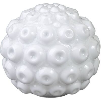 Huta Klosz kula szklana 4081 - śr. 145/40 mm - biały błyszczący Huta Klosz kula szklana 4081 - śr. 145/40 mm - biały błyszczący