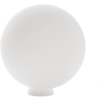 Huta Klosz kula szklana z kołnierzem 4032 - śr. 250/80 mm - biały matowy Huta Klosz kula szklana z kołnierzem 4032 - śr. 250/80 mm - biały matowy