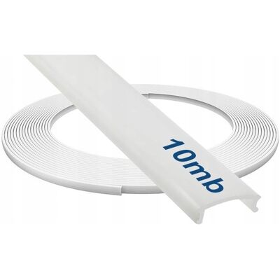 LED-ONE Klosz PCV do profili ALU LED typ C1 mleczny na rolce 10mb LED-ONE Klosz PCV do profili ALU LED typ C1 mleczny na rolce 10mb