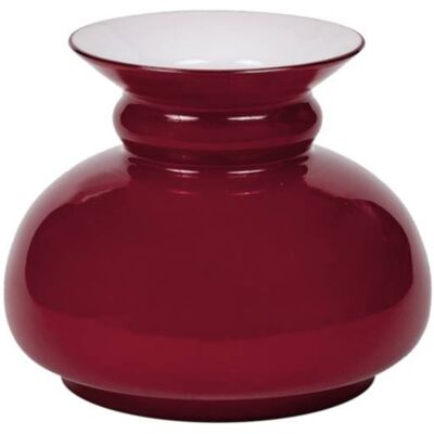 Huta Klosz szklany do lampy naftowej 4400 - śr. 135/100 mm - czerwony Huta Klosz szklany do lampy naftowej 4400 - śr. 135/100 mm - czerwony