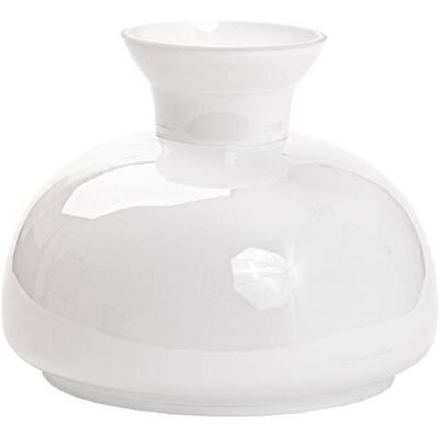 Huta Klosz szklany do lampy naftowej 4436 - otw.mont. 150 mm - biały błyszczący Huta Klosz szklany do lampy naftowej 4436 - otw.mont. 150 mm - biały błyszczący