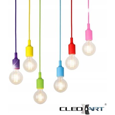 ART KOLOROWA LAMPA SUFITOWA ŻYRANDOL PAJĄK NA ŻARÓWKI E27 KOLORÓW ART KOLOROWA LAMPA SUFITOWA ŻYRANDOL PAJĄK NA ŻARÓWKI E27 KOLORÓW