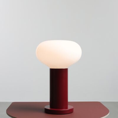 Aldex Kulista lampa stołowa Flo Table Ruby S 7000B27_S czerwona Aldex Kulista lampa stołowa Flo Table Ruby S 7000B27_S czerwona