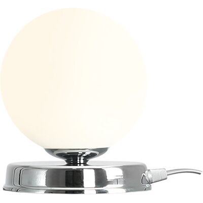 Aldex Kulista lampa sypialniana Ball nocna minimalistyczna chrom Aldex Kulista lampa sypialniana Ball nocna minimalistyczna chrom