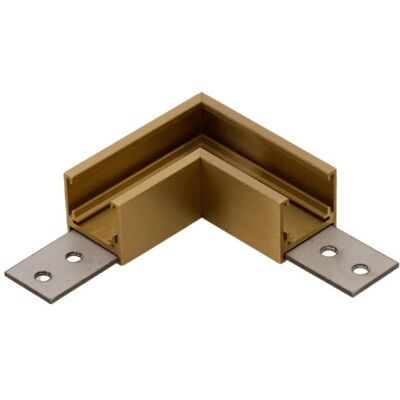 AZzardo Łącznik narożny do szyn magnetycznych SIGMA TRACK CORNER A AZ7061 złoty AZzardo Łącznik narożny do szyn magnetycznych SIGMA TRACK CORNER A AZ7061 złoty