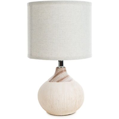 Eurofirany Lampa 18x32 Amiri kremowa beżowa Eurofirany Lampa 18x32 Amiri kremowa beżowa