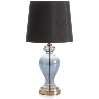 Eurofirany Lampa 27x26x61 Emilio czarna złota Eurofirany Lampa 27x26x61 Emilio czarna złota