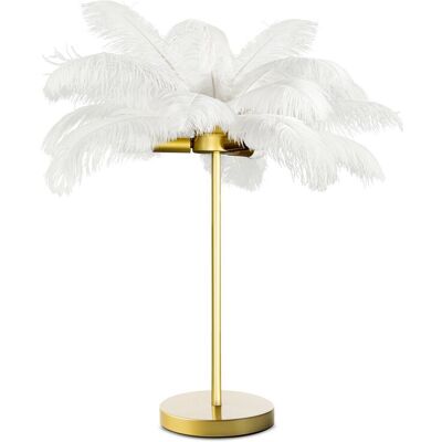 Eurofirany Lampa 65x68 Feri Biała Złota Eurofirany Lampa 65x68 Feri Biała Złota