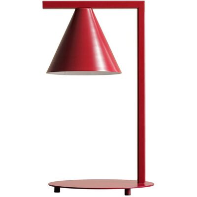 Lampa biurkowa czerwona z podstawką E14 Aldex FORM 1108B15 Lampa biurkowa czerwona z podstawką E14 Aldex FORM 1108B15