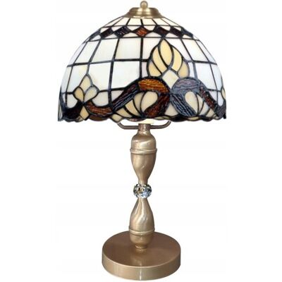 Komat lampa biurkowa do gabinetu witraż tiffany rawen 75 Komat lampa biurkowa do gabinetu witraż tiffany rawen 75