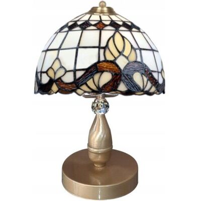 Komat lampa biurkowa do gabinetu witraż tiffany rawen 76 Komat lampa biurkowa do gabinetu witraż tiffany rawen 76