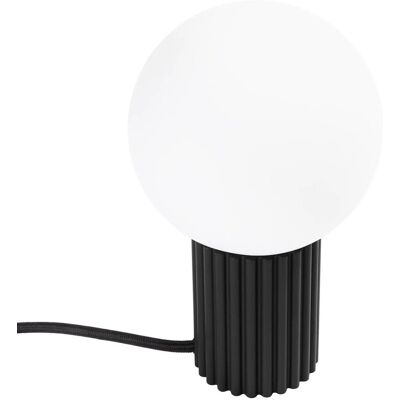 SOLLUX LIGHTING Lampa biurkowa kula na stolik HALO czarna Sollux SL.1716 SOLLUX LIGHTING Lampa biurkowa kula na stolik HALO czarna Sollux SL.1716