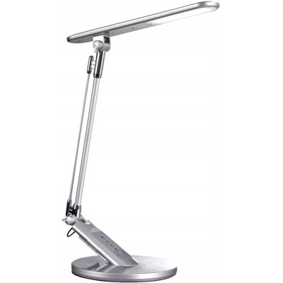 Inny producent Lampa biurkowa LED premium srebrna Inny producent Lampa biurkowa LED premium srebrna