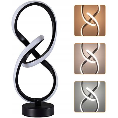 ZREE LAMPA BIURKOWA LED Z PORTEM USB 3TEMPERATURY BARWOWE 3000/4000/6000K CZARNA ZREE LAMPA BIURKOWA LED Z PORTEM USB 3TEMPERATURY BARWOWE 3000/4000/6000K CZARNA