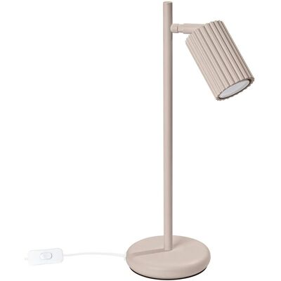 SOLLUX LIGHTING Lampa biurkowa mimalistyczna elegancka Lampa nocna KARBON taupe Sollux SL.1770 SOLLUX LIGHTING Lampa biurkowa mimalistyczna elegancka Lampa nocna KARBON taupe Sollux SL.1770