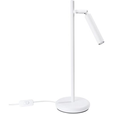 Sollux Lighting - Pastelo - Biały - G9 - Lampka biurkowa Sollux Lighting - Pastelo - Biały - G9 - Lampka biurkowa