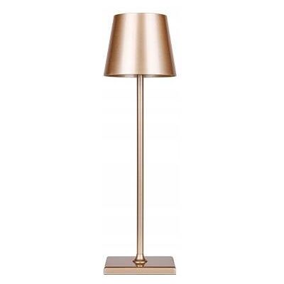 MasterLED Lampa Biurkowa Solio Led 4000K Akumulator Złota MasterLED Lampa Biurkowa Solio Led 4000K Akumulator Złota