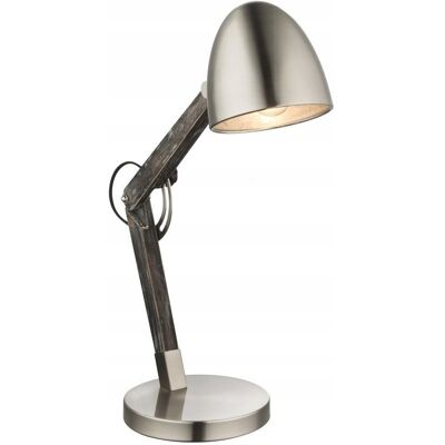inna (Inny) Lampa biurkowa szara srebrna skandynawska drewnian inna (Inny) Lampa biurkowa szara srebrna skandynawska drewnian