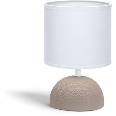 Aigostar Lampa Ceramiczna Lampa Stołowa Lampka Nocna 23cm Aigostar Lampa Ceramiczna Lampa Stołowa Lampka Nocna 23cm