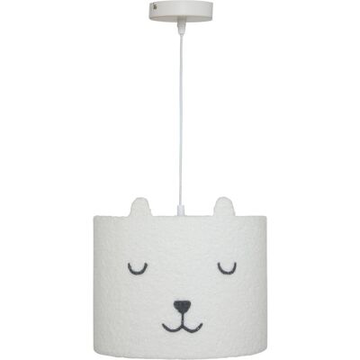 JJA SAS Lampa Do Pokoju Dziecięcego Sufitowa Toxey, Miś Z Uszkami, Ø 28 Cm JJA SAS Lampa Do Pokoju Dziecięcego Sufitowa Toxey, Miś Z Uszkami, Ø 28 Cm