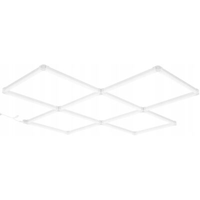 rexe LAMPA GARAŻOWA LED 5-KWADRATOWA BIAŁA LAMPA SUFITOWA 22000 lm 6500 K rexe LAMPA GARAŻOWA LED 5-KWADRATOWA BIAŁA LAMPA SUFITOWA 22000 lm 6500 K