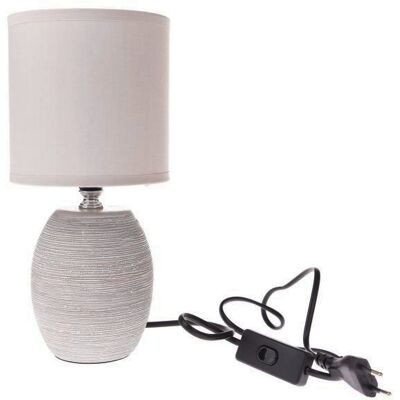 Dakls Lampa lampka nocna elektryczna kremowa stojąca Dakls Lampa lampka nocna elektryczna kremowa stojąca