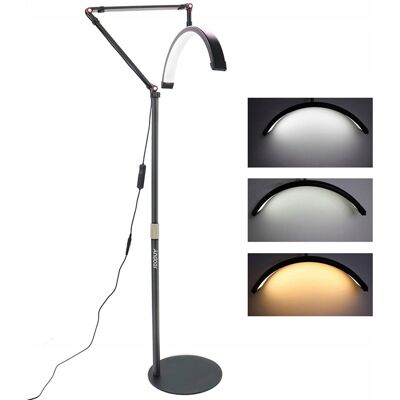 brak danych LAMPA LED PÓŁKSIĘŻYCOWA Z UCHWYTEM NA TELEFON - IDEALNA DO NAGRYWANIA brak danych LAMPA LED PÓŁKSIĘŻYCOWA Z UCHWYTEM NA TELEFON - IDEALNA DO NAGRYWANIA