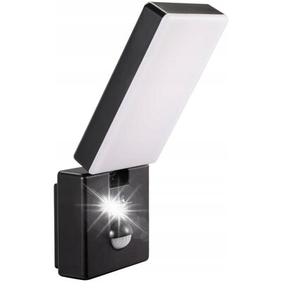 Lampa LED z czujnikiem ruchu Maclean MCE516 czujnik ruchu PIR czarny 10W Lampa LED z czujnikiem ruchu Maclean MCE516 czujnik ruchu PIR czarny 10W