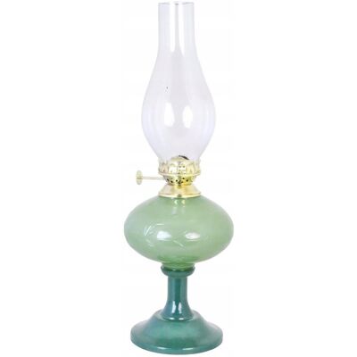 Skandi.pl LAMPA NAFTOWA DUŻA ZIELONA SZKLANA KLOSZ RETRO DO DOMU OGRODU NA PREZENT Skandi.pl LAMPA NAFTOWA DUŻA ZIELONA SZKLANA KLOSZ RETRO DO DOMU OGRODU NA PREZENT