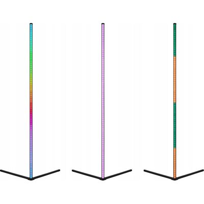 Lampa Narożna 1,4m Rgb Tracer Ambience Smart Corner 12 Trybów Wi-Fi Pilot Lampa Narożna 1,4m Rgb Tracer Ambience Smart Corner 12 Trybów Wi-Fi Pilot