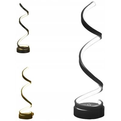 inna (Inny) Lampa Nocna SPIRALA Lampka Stołowa Biurkowa LED USB NOWOCZESNA Tryby inna (Inny) Lampa Nocna SPIRALA Lampka Stołowa Biurkowa LED USB NOWOCZESNA Tryby