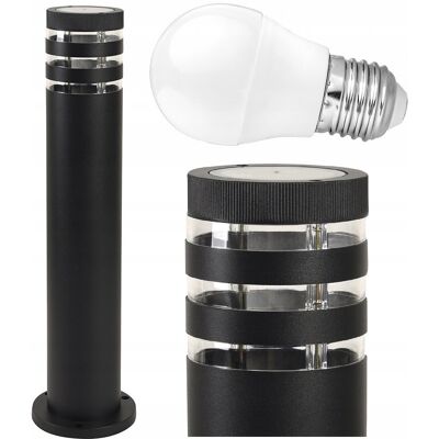 SuperLed Lampa Ogrodowa stojąca słupek + żarówka E27 LED SuperLed Lampa Ogrodowa stojąca słupek + żarówka E27 LED