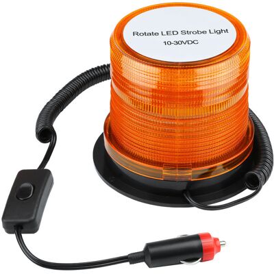 Interlook Lampa ostrzegawcza LED montowana na magnes Kogut światło stroboskopowe, światło rotacyjne LED-033 Interlook Lampa ostrzegawcza LED montowana na magnes Kogut światło stroboskopowe, światło rotacyjne LED-033