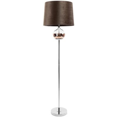 Eurofirany Lampa podłogowa Amora 38x43x157 brązowa ciemna Eurofirany Lampa podłogowa Amora 38x43x157 brązowa ciemna