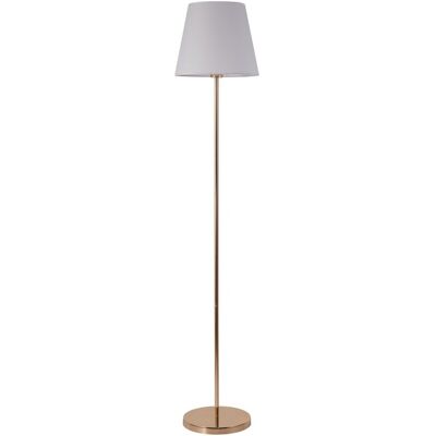Adrilux Lampa podłogowa Artemis złota podstawa, biały abażur Adrilux Lampa podłogowa Artemis złota podstawa, biały abażur
