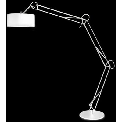 Lampa podłogowa AZZARDO Bosse FL-13072 WH, 40 W Lampa podłogowa AZZARDO Bosse FL-13072 WH, 40 W