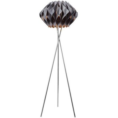 Lampa podłogowa AZZARDO RUBEN BP-1722-GR, szara, 60 W Lampa podłogowa AZZARDO RUBEN BP-1722-GR, szara, 60 W