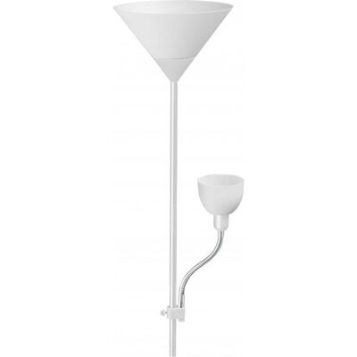 GTV Lampa Podłogowa Benfica 2, E27, E14, Max. 60W-E27, Max. 40W-E14, Ac220-240V, Biały GTV Lampa Podłogowa Benfica 2, E27, E14, Max. 60W-E27, Max. 40W-E14, Ac220-240V, Biały
