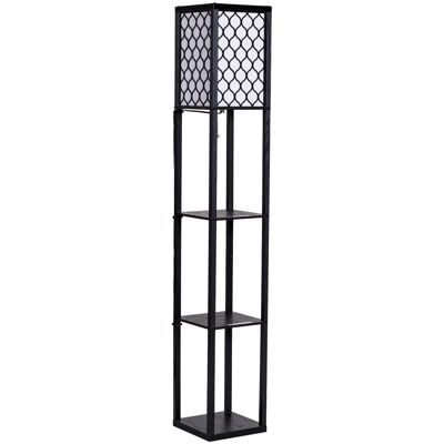 Lampa podłogowa Costway E27 40 W czarny Lampa podłogowa Costway E27 40 W czarny