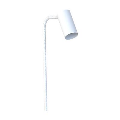 Nowodvorski Lampa podłogowa do salonu Mono 7704 biały reflektorek metalowy Nowodvorski Lampa podłogowa do salonu Mono 7704 biały reflektorek metalowy