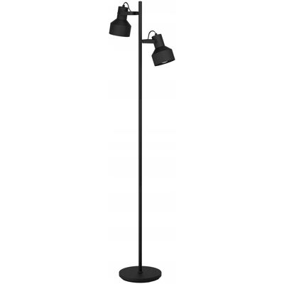 Lampa podłogowa Eglo Casibare E27 28 W czarny Lampa podłogowa Eglo Casibare E27 28 W czarny