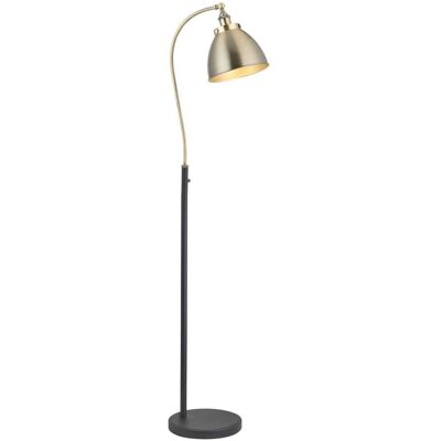 Endon Franklin Lampa stojąca - Antyk mosiądz, Czarny - Lampa stojąca Endon Franklin Lampa stojąca - Antyk mosiądz, Czarny - Lampa stojąca