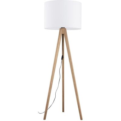 TK Lighting Duża Tripod Lampa Podłogowa Sosna - Lampa podłogowa TK Lighting Duża Tripod Lampa Podłogowa Sosna - Lampa podłogowa