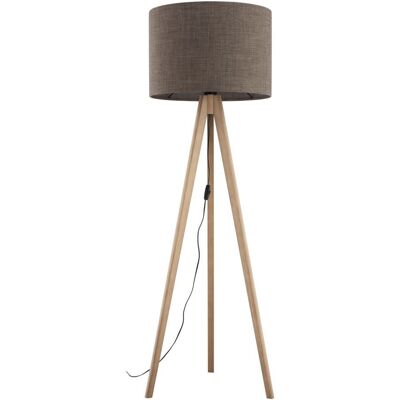 TK Lighting sosniany tripod lampa stołowa - Lampa stojąca TK Lighting sosniany tripod lampa stołowa - Lampa stojąca