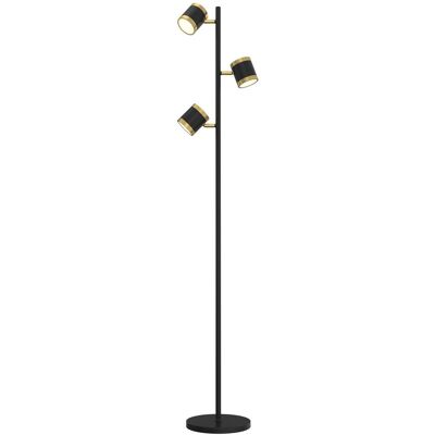 Wofi Lampa podłogowa LED MALTA regulowany klosz 3 punkty światła stojąca 3000K Wofi Lampa podłogowa LED MALTA regulowany klosz 3 punkty światła stojąca 3000K
